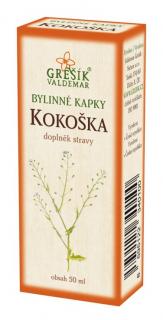 Grešík Kokoška Bylinné kapky 50 ml