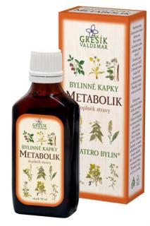 Grešík Metabolik 50ml bylinné kapky