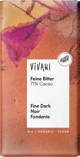 Vivani Bio hořká čokoláda 71% VIVANI 100 g