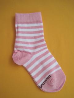 Bambusové ponožky Babar Barva: růžová, Velikost: 16-18 (24-27)