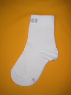 Bambusové ponožky Bobik 1 Barva: bílá, Velikost: 9-12 (0-4 měsíce)