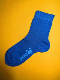 Bambusové ponožky Bobik 2 Barva: denim, Velikost: 16-18 (24-27)
