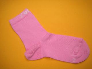 Kojenecké ponožky Jůlinka - 97% bavlna - výprodej Barva: růžová, Velikost: 9-12 (0-4 měsíce)