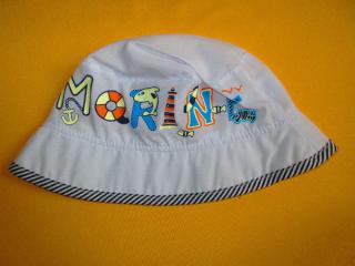 Letní plátěný klobouček Morine Barva: bílá, Velikost: 46