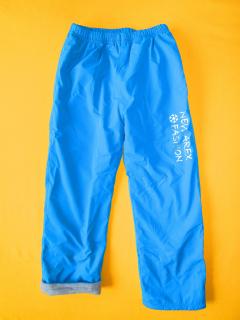Zateplené šusťákové kalhoty New Arex Fashion 2 Barva: tyrkysově modrá, Velikost: 128