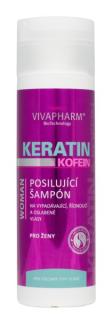 Keratinový šampon na vlasy s kofeinem VIVAPHARM 200ml