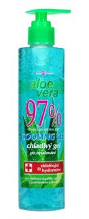 Zklidňující gel s Aloe vera 97% 250 ml