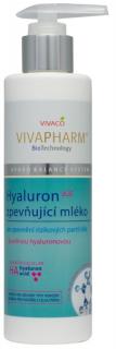 Zpevňující tělové mléko s kyselinou hyaluronovou VIVAPHARM 200ml
