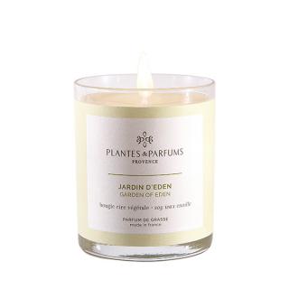 PLANTES ET PARFUMS Vonná svíčka Jardin d'Eden (Rajská zahrada) 180g