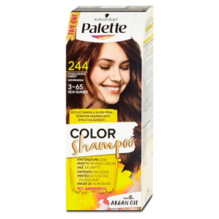 Palette Barvící šampon na vlasy 244 čokoládově hnědý 50ml