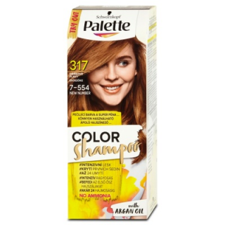 Palette Barvící šampon na vlasy 317 oříškově plavý 50ml