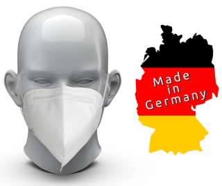 Respirátor FFP2 NR Elastocare set 10 kusů Made in Germany