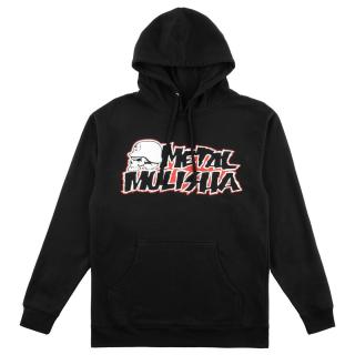 METAL MULISHA Mikina CORPO HOODIE Barva: Černá, Velikost: XXL