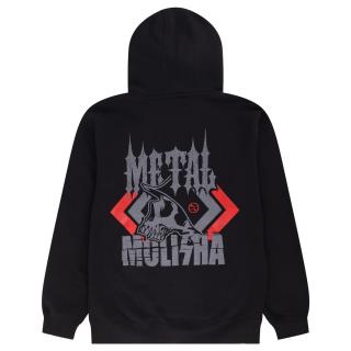 Mikina ZIP METAL MULISHA NEW SCHOOL Barva: Černá, Velikost: XL