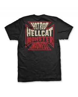 Monster Madness Il, Hotrod Hellcat, Kids, T-shirts Barva: Černá, Velikost: 3-4-R