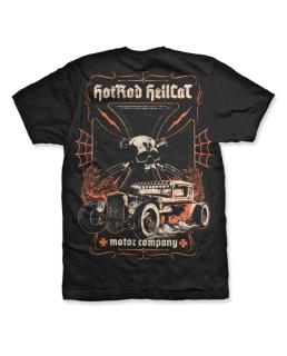 Motor Company, Hotrod Hellcat, Kids, T-shirts Barva: Černá, Velikost: 3-4-R