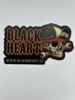 Nálepka BLACK HEART WRENCH