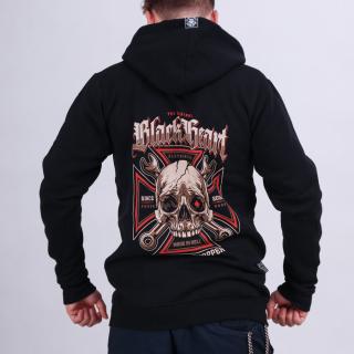 Pánská Mikina BLACK HEART WRENCH HEAD Barva: Černá, Velikost: 3Xl