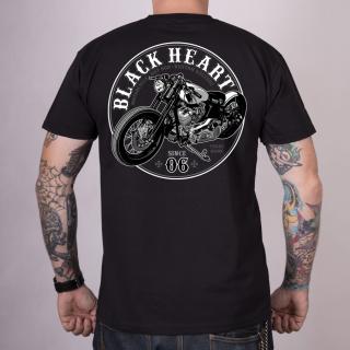 Pánské Triko BLACK HEART BOBBER Barva: Černá, Velikost: 3Xl