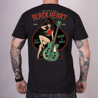 Pánské Triko BLACK HEART EMA Barva: Černá, Velikost: XL