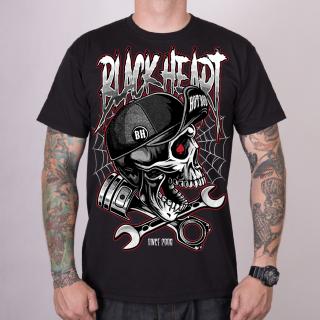 Pánské triko BLACK HEART RIOT Barva: Černá, Velikost: 3Xl