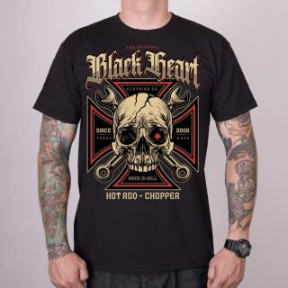 Pánské Triko BLACK HEART WRENCH HEAD Barva: Černá, Velikost: 3Xl