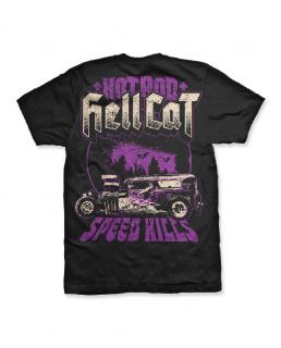 Speed Kills, Hotrod Hellcat, Kids, T-shirts Barva: Černá, Velikost: 3-4-R