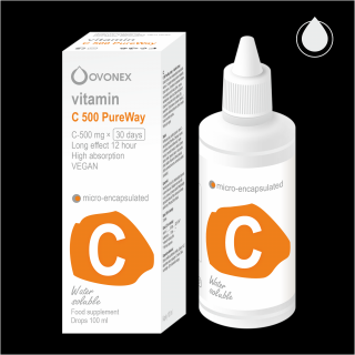 Vitamín C, PureWay, s vysokou vstřebatelností (100ml)