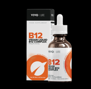 VIVO LIFE Vitamín B12 KOMPLEX - VEGANSKÉ KAPKY (60 ml)