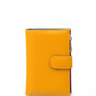 Dámská kožená peněženka Catrina hořčicově žlutá