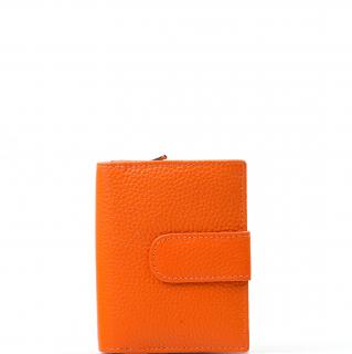 Dámská kožená peněženka Peyton oranžová
