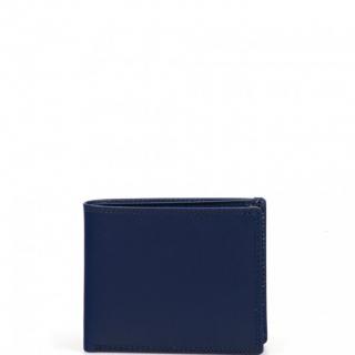 Pánská kožená peněženka Logan modrá