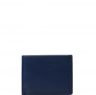 Pánská kožená peněženka Stefano modrá