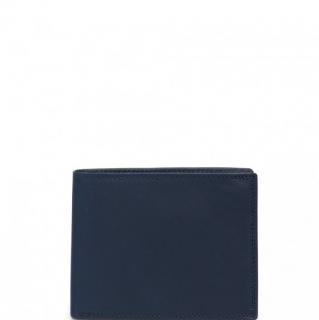 Pánská kožená peněženka Tekla modrá