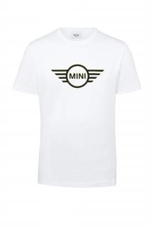 Pánské triko MINI Two-tone bílé Velikost: M