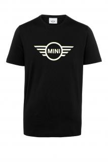 Pánské triko MINI Two-tone černé Velikost: M