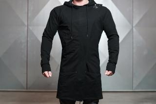 Pánská mikina hoodie - black Velikost: XL
