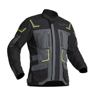 LINDSTRANDS MOTO BUNDA MYRVIK - GREY BLACK YELLOW Velikost: 48