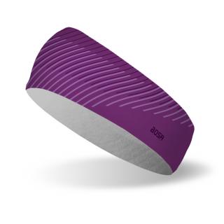 Bosa Chilly Geometric violet - sportovní čelenka