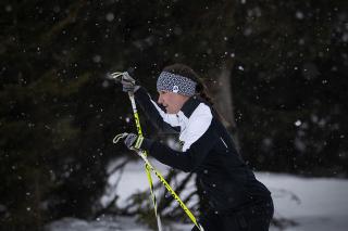 Bosa Chilly Snow Flakes black II - sportovní čelenka