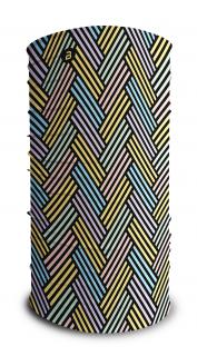 Multifunkční šátek Lines black