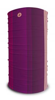 Multifunkční šátek Strip purple