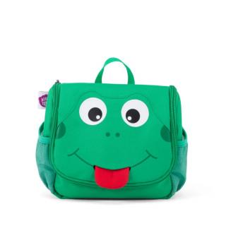 Affenzahn kosmetická taška Finn Frog Green/Black/Red 2 L