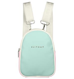 Batoh SUITSUIT® BF-33020 mini Fabulous Fifties Mint & Pink 3 l