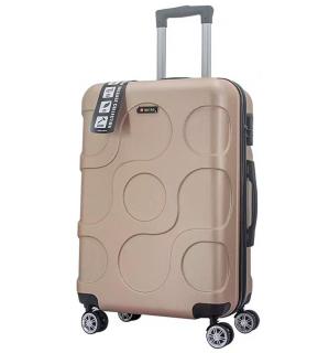 Cestovní kufr METRO LLTC4/3-L ABS - béžová 84 l