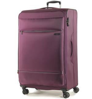 Cestovní kufr ROCK TR-0161/3-L - fialová 110 l + 10% expander