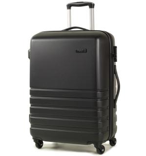 Cestovní kufr ROCK TR-0169/3-M ABS - černá 60 l