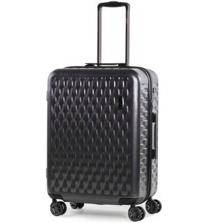 Cestovní kufr ROCK TR-0192/3-M ABS/PC - charcoal 63 l