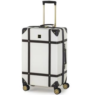 Cestovní kufr ROCK TR-0193/3-M ABS - krémová 60 l