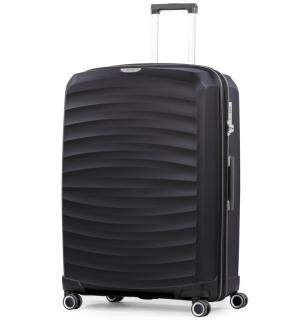 Cestovní kufr ROCK TR-0212/3-L PP - černá 120 l + 15% expander